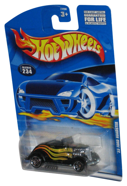 Hot Wheels Black '33 Ford Roadster (2000) Mattel Die-Cast Toy Car #234