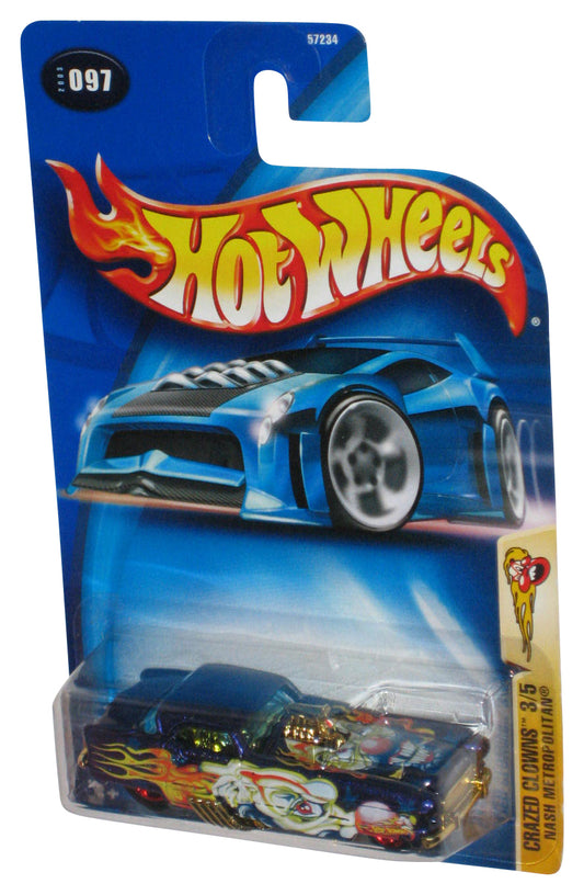 Hot Wheels Crazed Clowns 3/5 (2003) Purple Nash Metropolitan Car #097