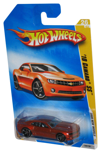 Hot Wheels 2009 New Models 26/42 Copper Orange '10 Camaro SS Car 026/190 - (Cracked Plastic)