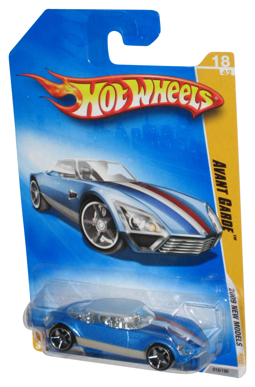 Hot Wheels 2009 New Models 18/42 Blue Avant Garde Car 018/190