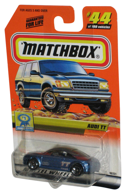 Matchbox Show Cars (1999) Blue Audi TT Die-Cast Toy Car #44/100