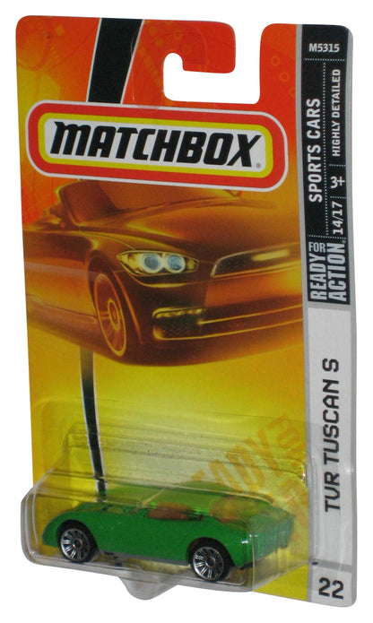 Matchbox Sports Cars 14/17 (2007) Green Tvr Tuscan S Die-Cast Car #22