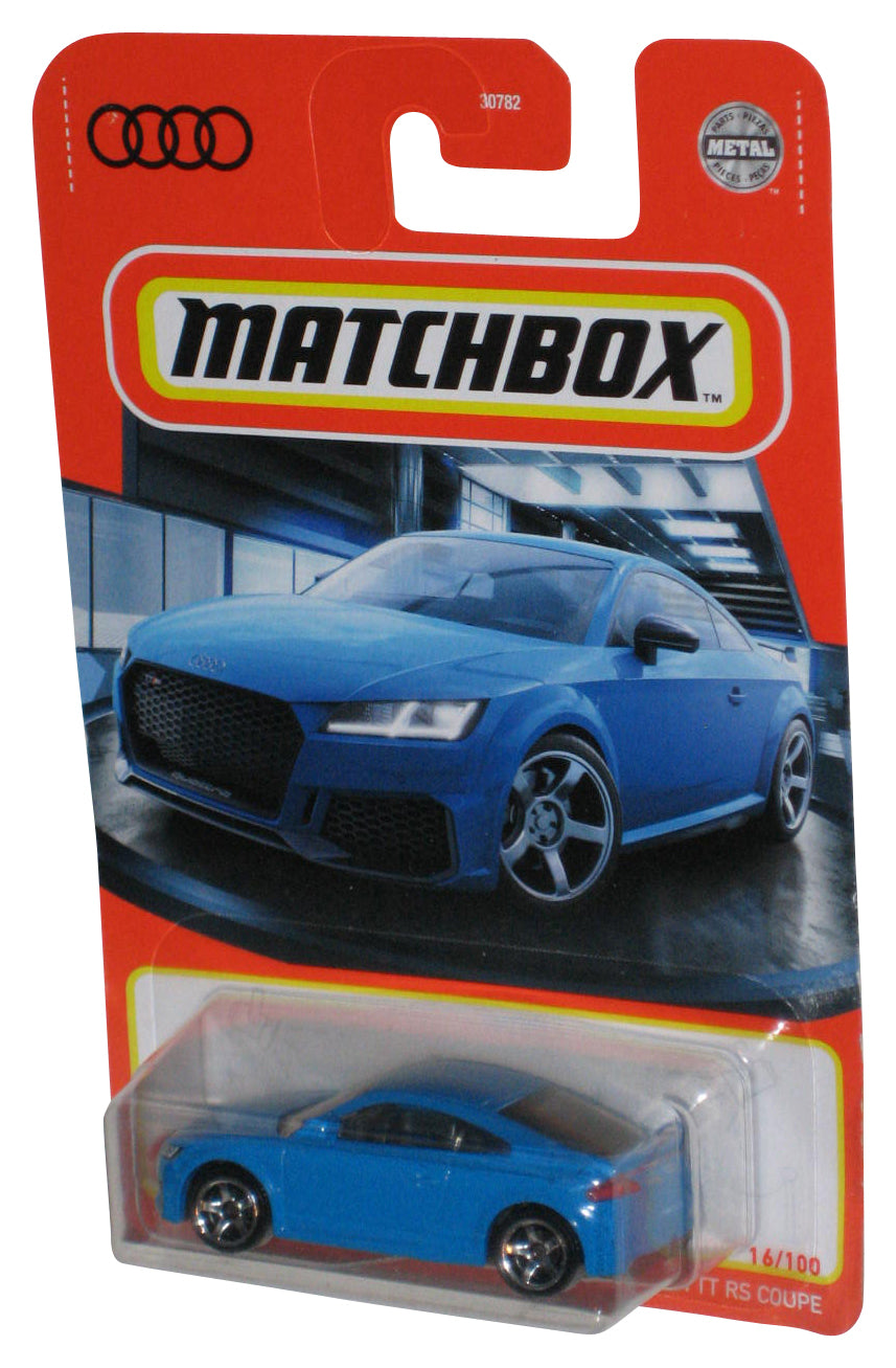 Matchbox Blue 2020 Audi TT RS Coupe Die-Cast Metal Toy Car 16/100