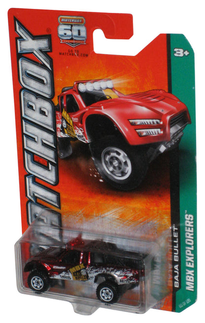 Matchbox MBX Explorers (2012) Red Baja Bullet Die-Cast Toy Car 60/120