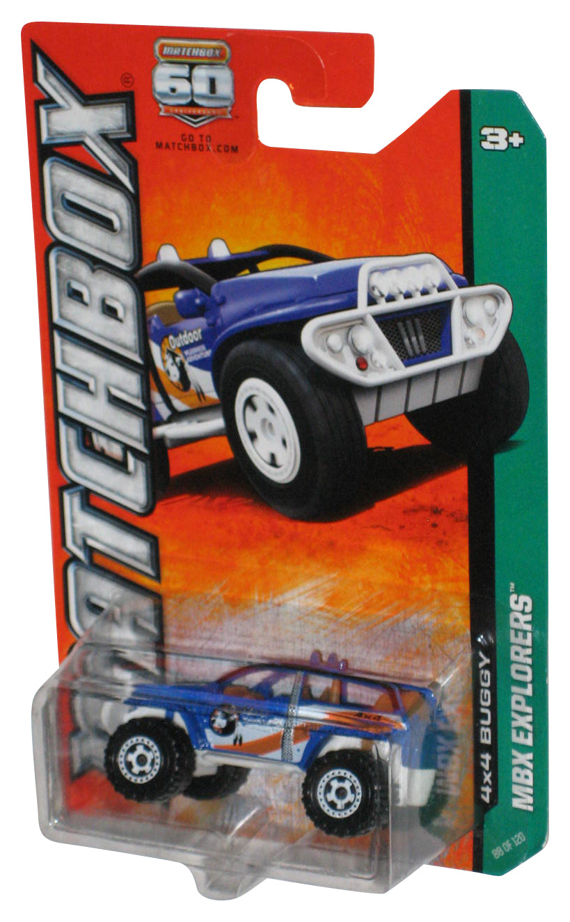 Matchbox 60th MBX Explorers (2012) Blue 4x4 Buggy Toy Car 88/120