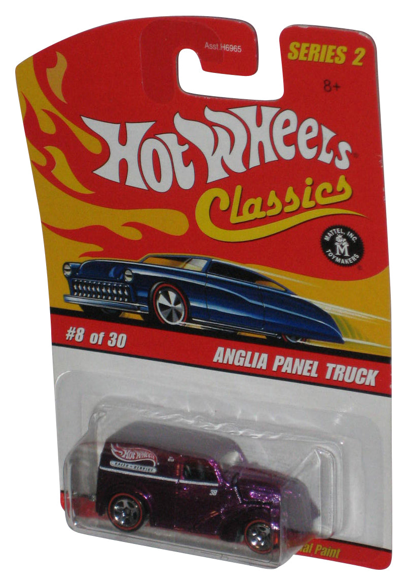 Hot Wheels Classics (2005) Purple Anglia Panel Series 2 Truck Toy 8/30