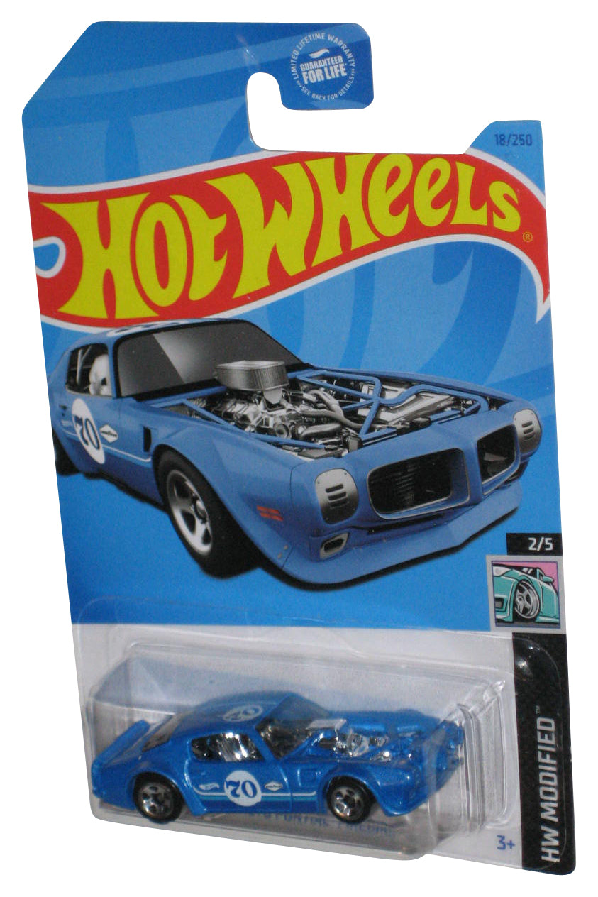Hot Wheels HW Modified 2/5 (2021) Blue 1970 Pontiac Firebird Car 18/250
