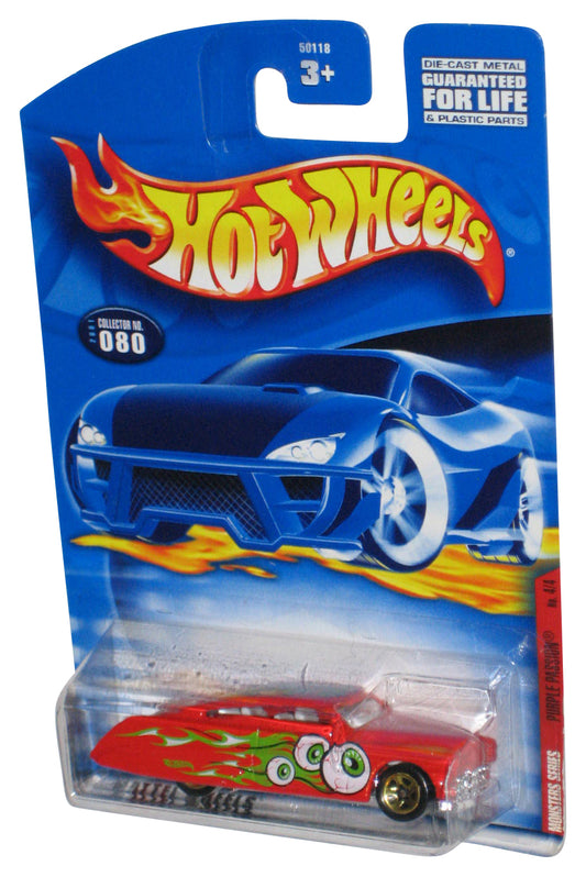 Hot Wheels Monster Series Purple Passion (2001) Red Die-Cast Toy Car #080