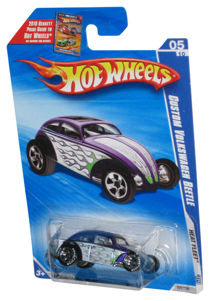 Hot Wheels Heat Fleet '09 Purple Custom Volkswagen Beetle Car 121/190