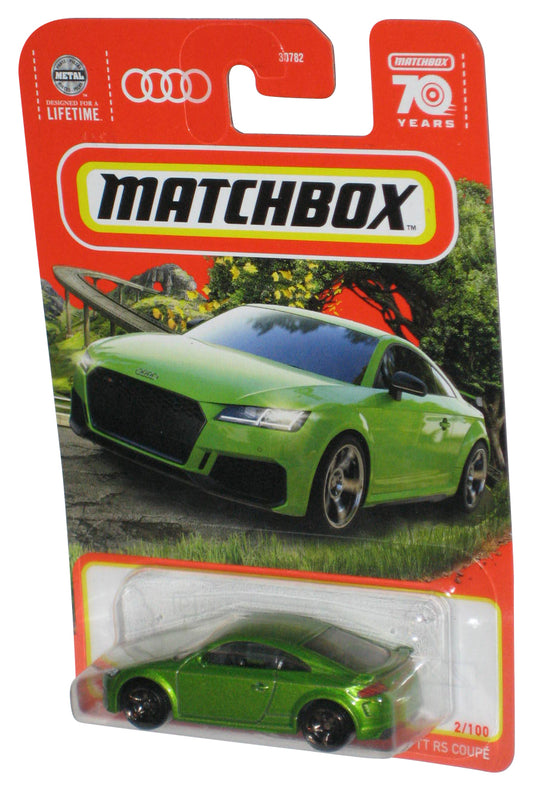 Matchbox Audi TT RS Coupe Green (2023) Mattel Die-Cast Toy Car 2/100