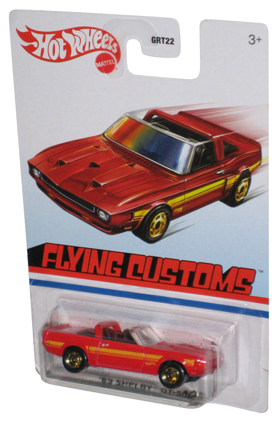 Hot Wheels Flying Customs '69 Shelby GT-500 (2021) Red Die-Cast Toy Car