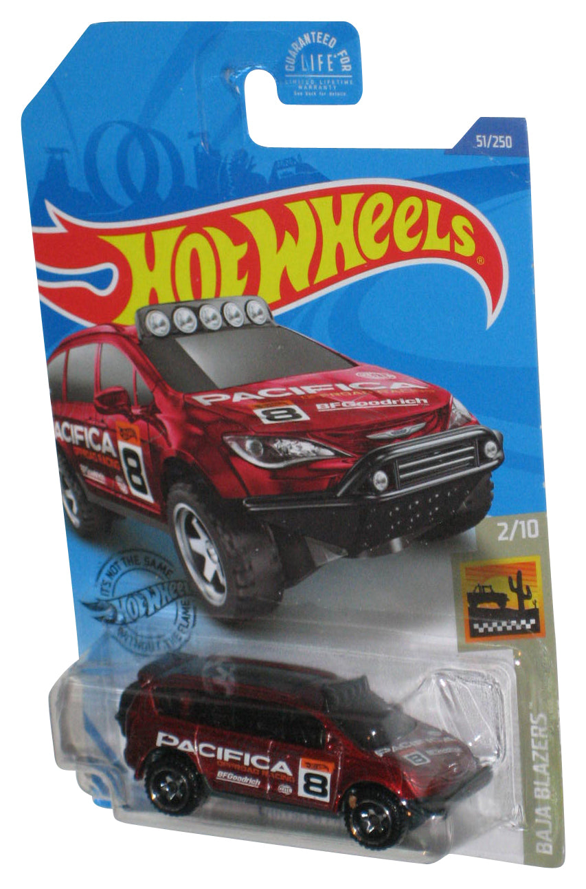 Hot Wheels Baja Blazers 2/10 (2017) Red Chrysler Pacifica Car 51/250