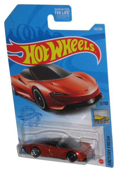 Hot Wheels Factory Fresh 7/10 (2020) Burnt Orange McLaren Speedtail Car 112/250