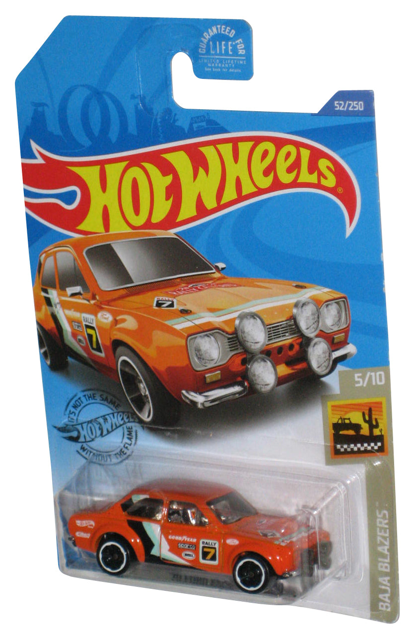 Hot Wheels Baja Blazers 5/10 (2017) Orange '70 Ford Escort RS1600 Car 52/250