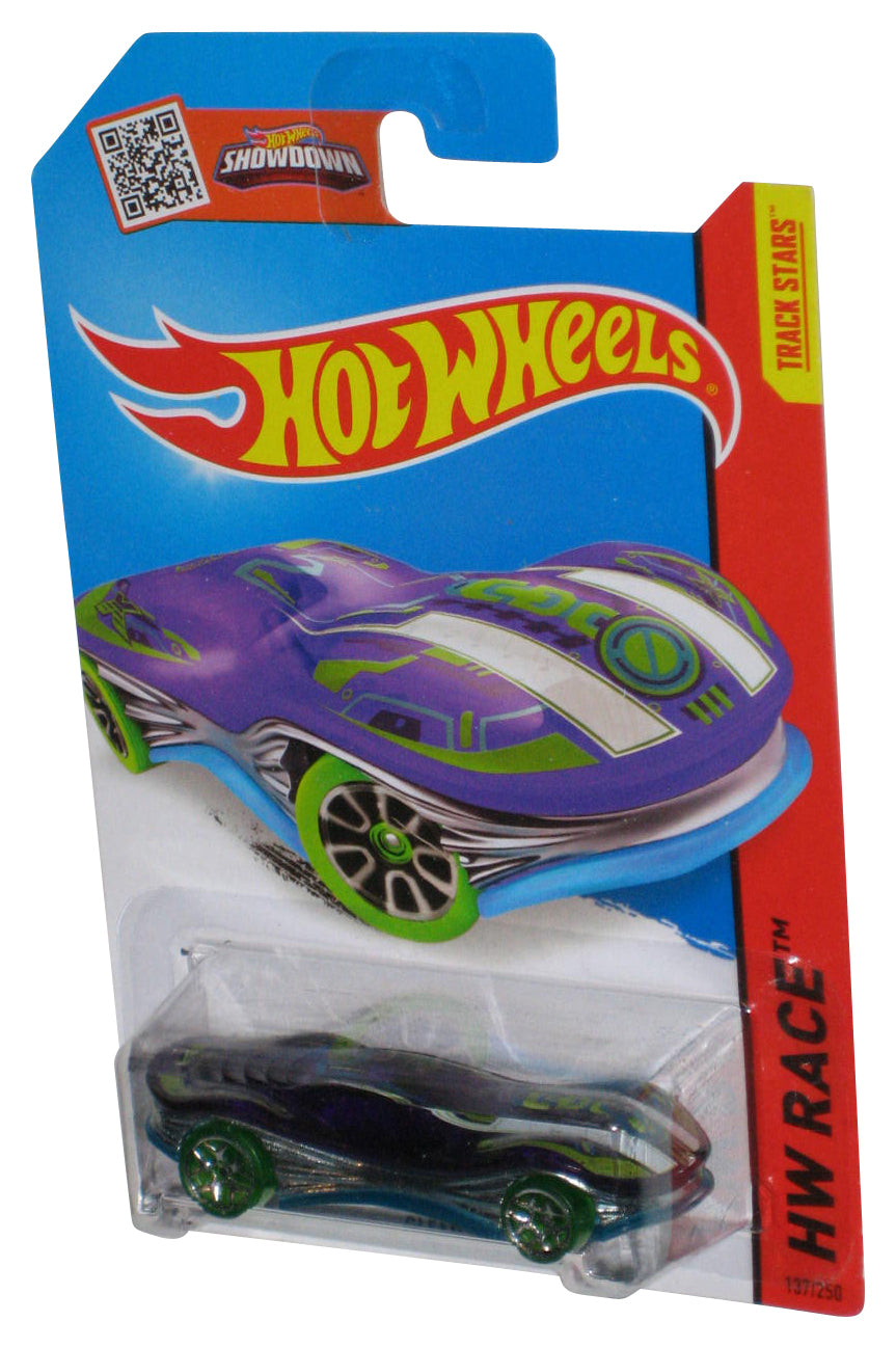 Hot Wheels HW Race (2013) Purple Clear Speeder Toy Car 137/250