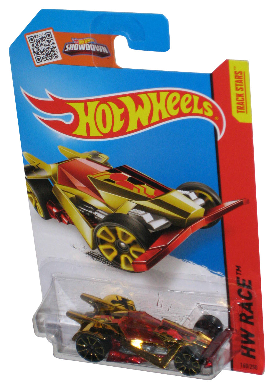 Hot Wheels HW Race (2013) Red & Gold RD-06 Die-Cast Toy Car 160/250