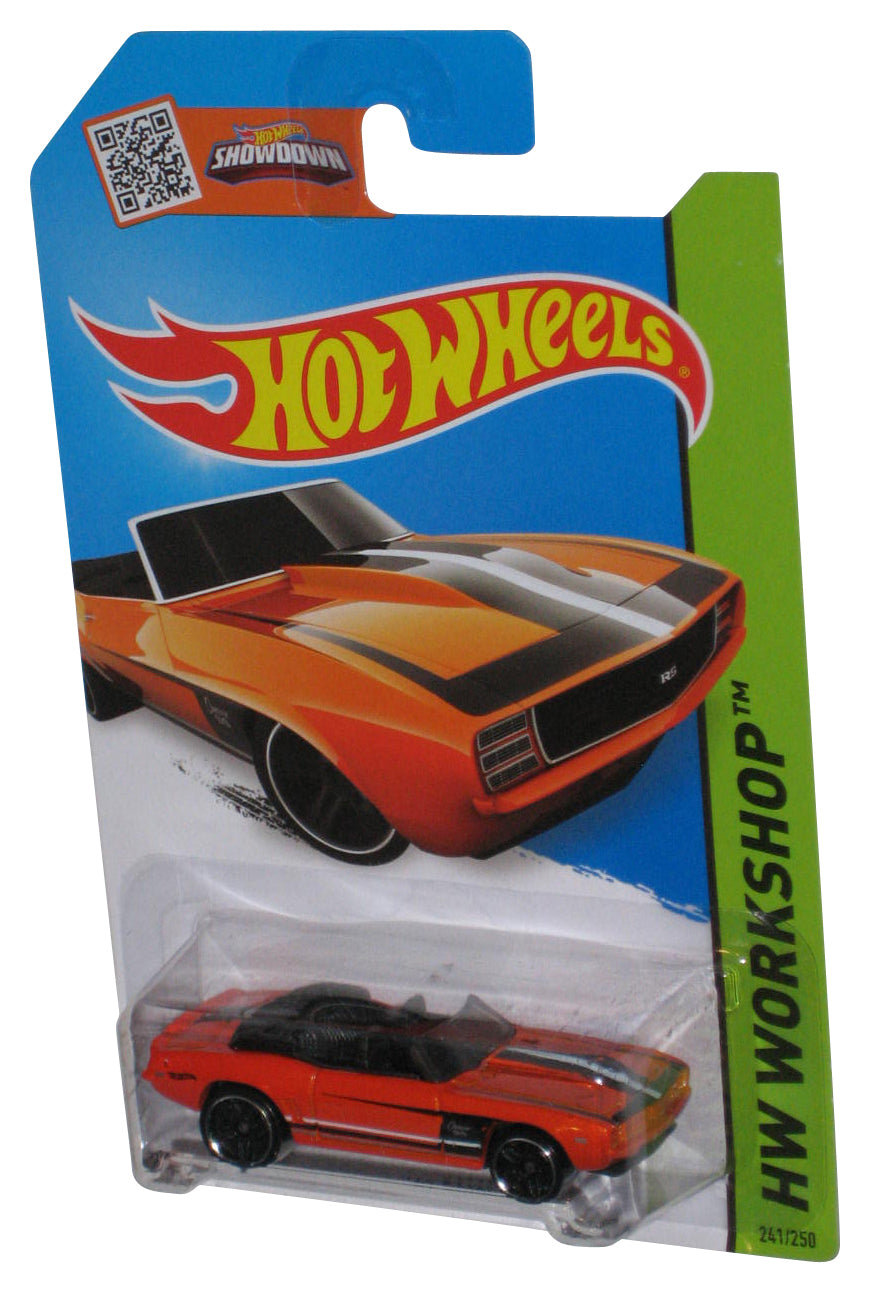 Hot Wheels HW Workshop (2013) Orange '69 Camaro Toy Car 241/250