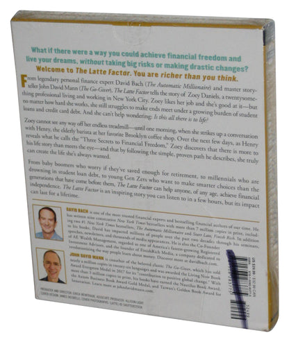 The Latte Factor David Bach (2019) Audio CD Box Set - (Why You Don't Have To Be Rich To Live Rich)
