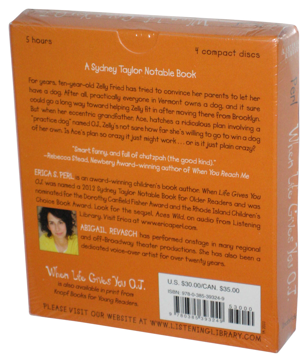 When Life Gives You O.J. Erica S. Perl (2013) Audio Music CD Box Set