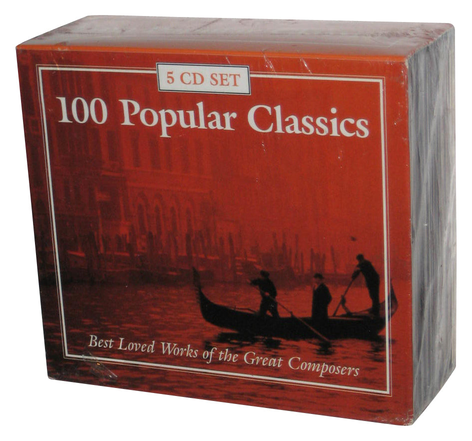 100 Popular Classics Vol. 1 (2005) Audio Music 5CD Box Set - (Best Loved Works of The Great Composers)
