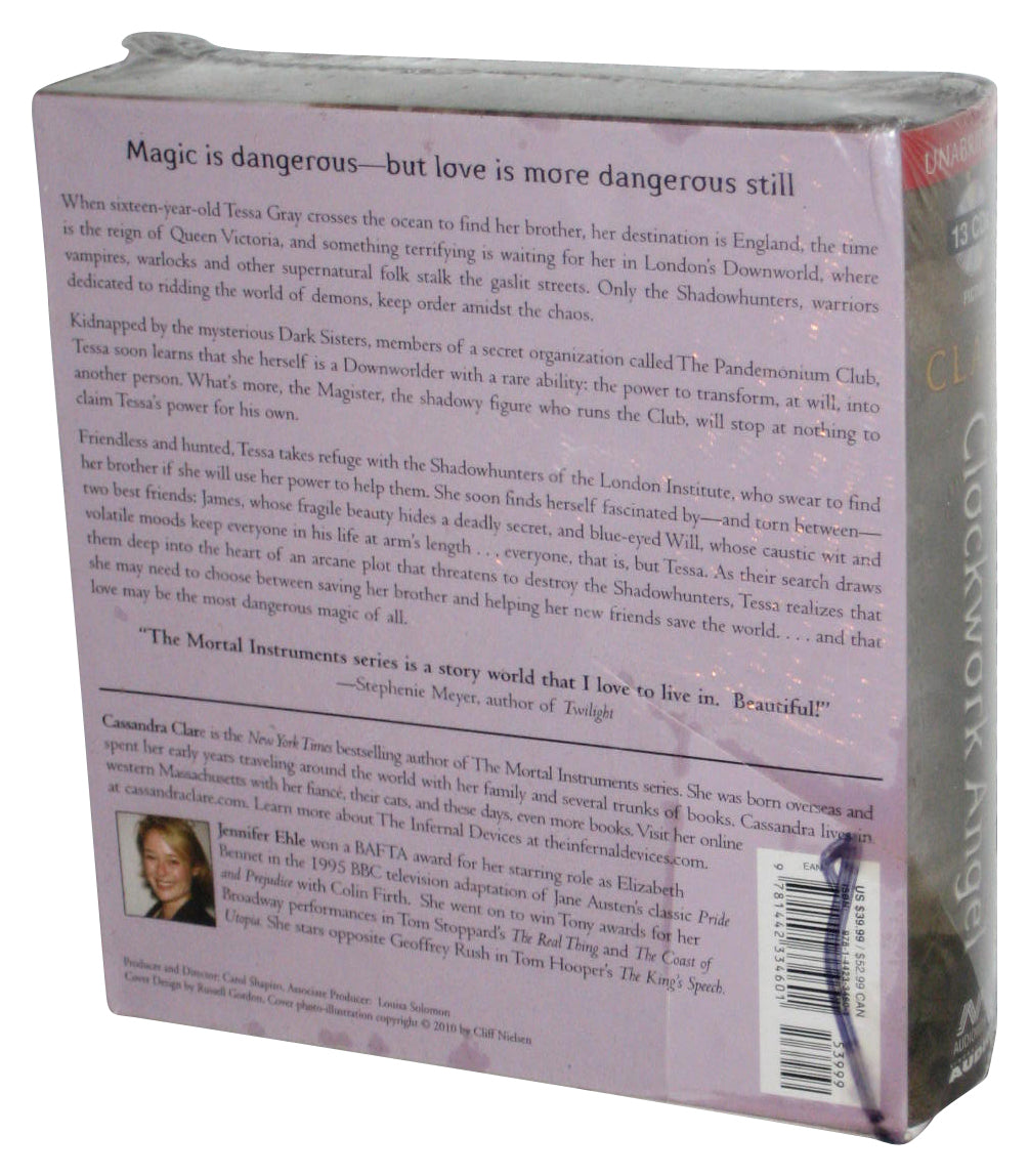 Clockwork Angel The Infernal Devices 1 (2010) Unabridged CD Box Set - (Cassandra Clare)