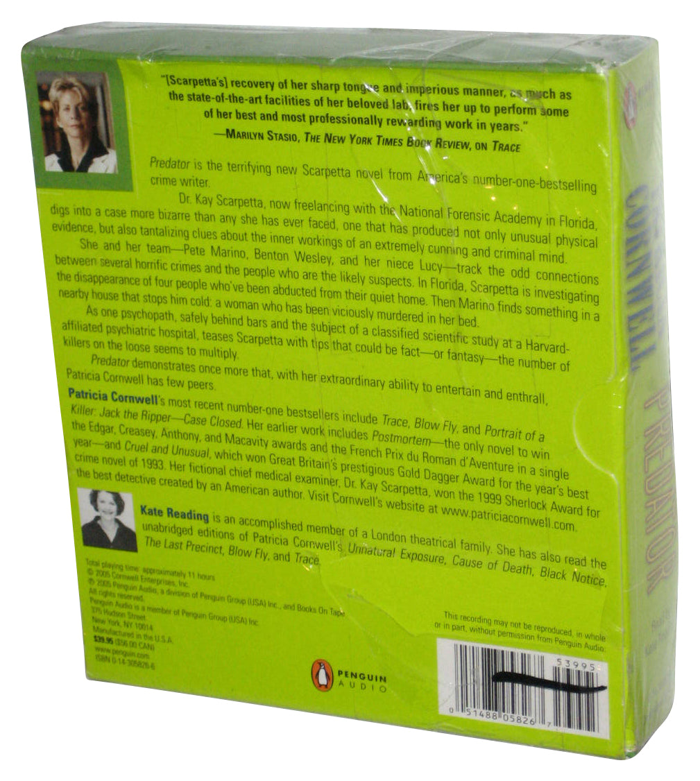 Patricia Cornwell Predator Kay Scarpetta (2005) Unabridged Audio 9CD Box Set