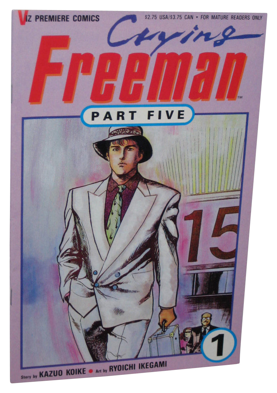 Crying Freeman Part Five Viz Premiere Comics (1992) Anime Comic Book No. 1