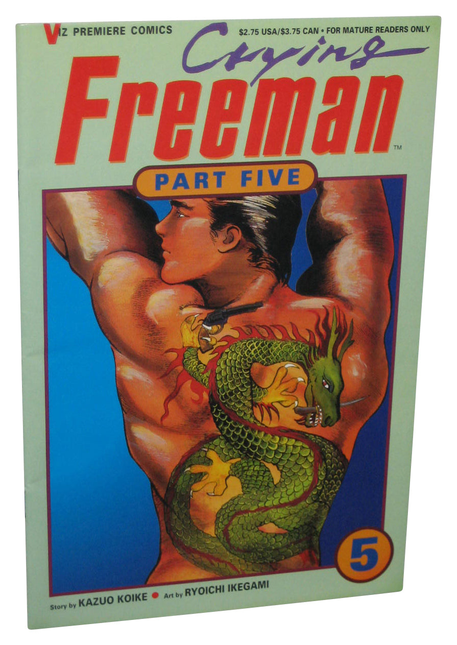 Crying Freeman Part Five Viz Premiere Comics (1992) Anime Comic Book No. 5