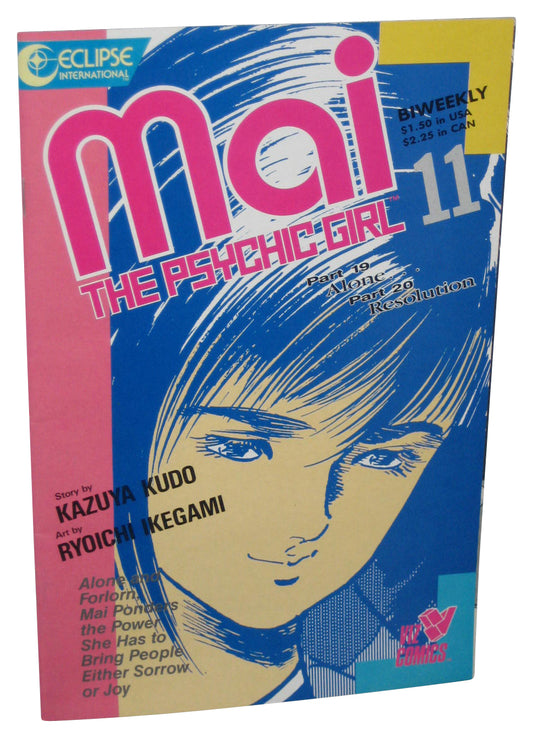 Mai The Psychic Girl (1987) Anime Eclipse Viz Comic Book No. 11