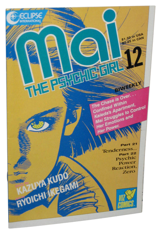 Mai The Psychic Girl (1987) Anime Eclipse Viz Comic Book No. 12