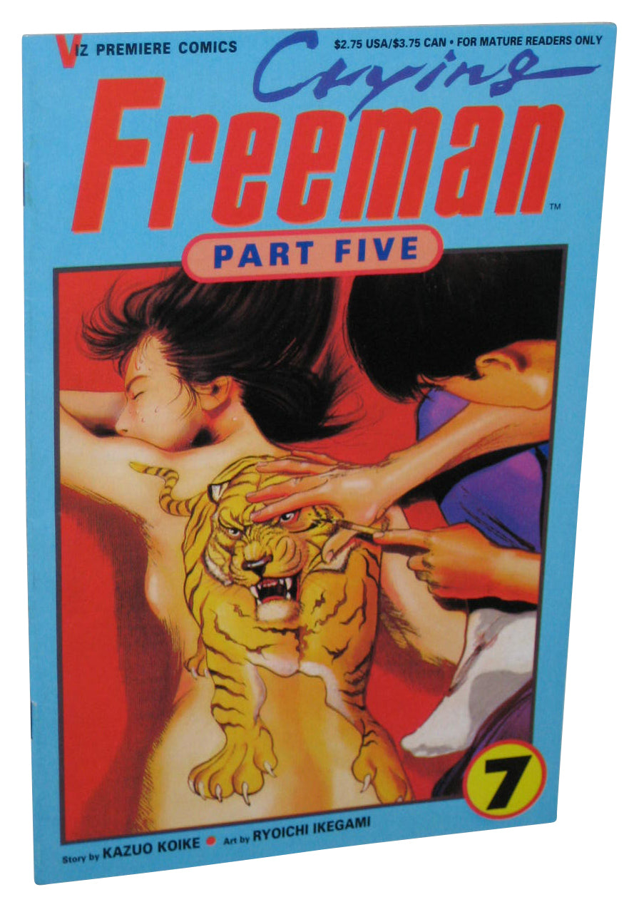 Crying Freeman Part Five Viz Premiere Comics Anime Comic Book No. 7