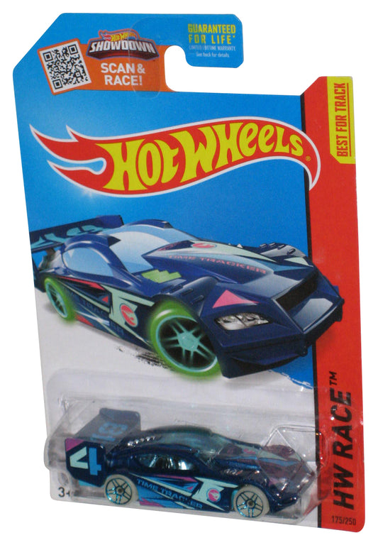 Hot Wheels HW Race (2013) Blue Time Tracker Die-Cast Toy Car 175/250
