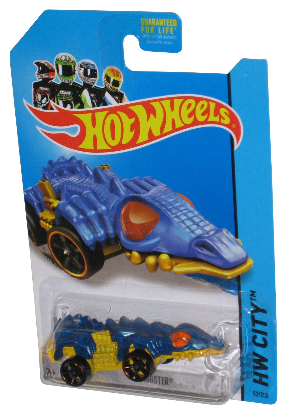 Hot Wheels HW City Blue Fangster (2013) Mattel Die-Cast Toy Car 53/250