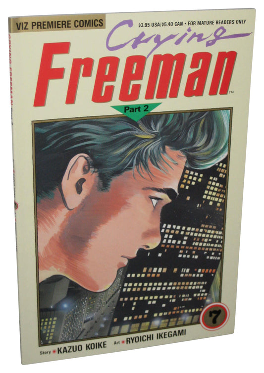 Crying Freeman Part Two Viz Premiere Comics Anime Paperback Comic Book No. 7