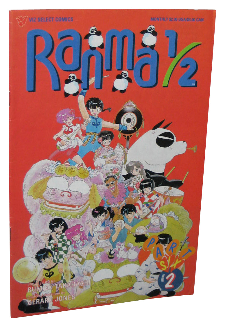 Ranma 1/2 Viz Select Part Six (1997) Anime Comic Book No. 2
