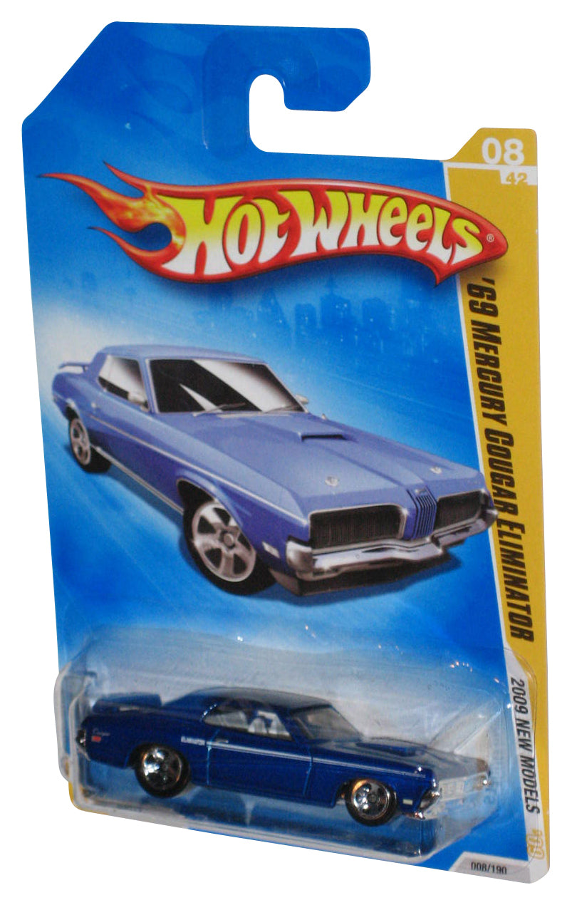Hot Wheels 2009 New Models Blue '69 Mercury Cougar Eliminator Car 008/190
