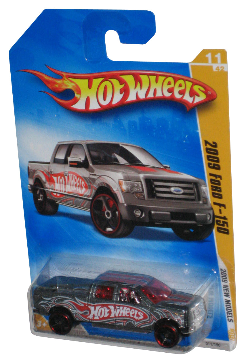 Hot Wheels 2009 New Models Gray Silver Ford F-150 Toy Truck 11/190