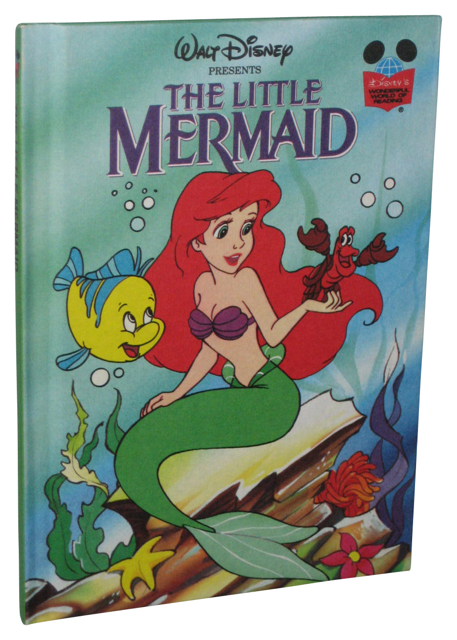 Disney Wonderful World Reading The Little Mermaid (1993) Hardcover Book