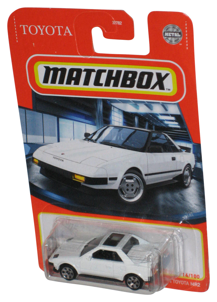 Matchbox White 1984 Toyota MR2 Die-Cast Metal Toy Car 14/100