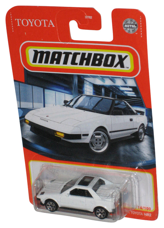 Matchbox White 1984 Toyota MR2 Die-Cast Metal Toy Car 14/100