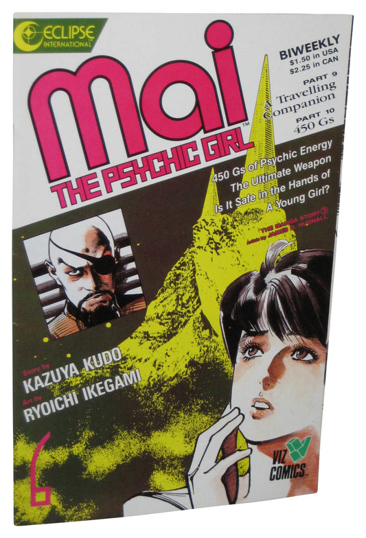 Mai The Psychic Girl (1987) Anime Eclipse Viz Comic Book No. 6