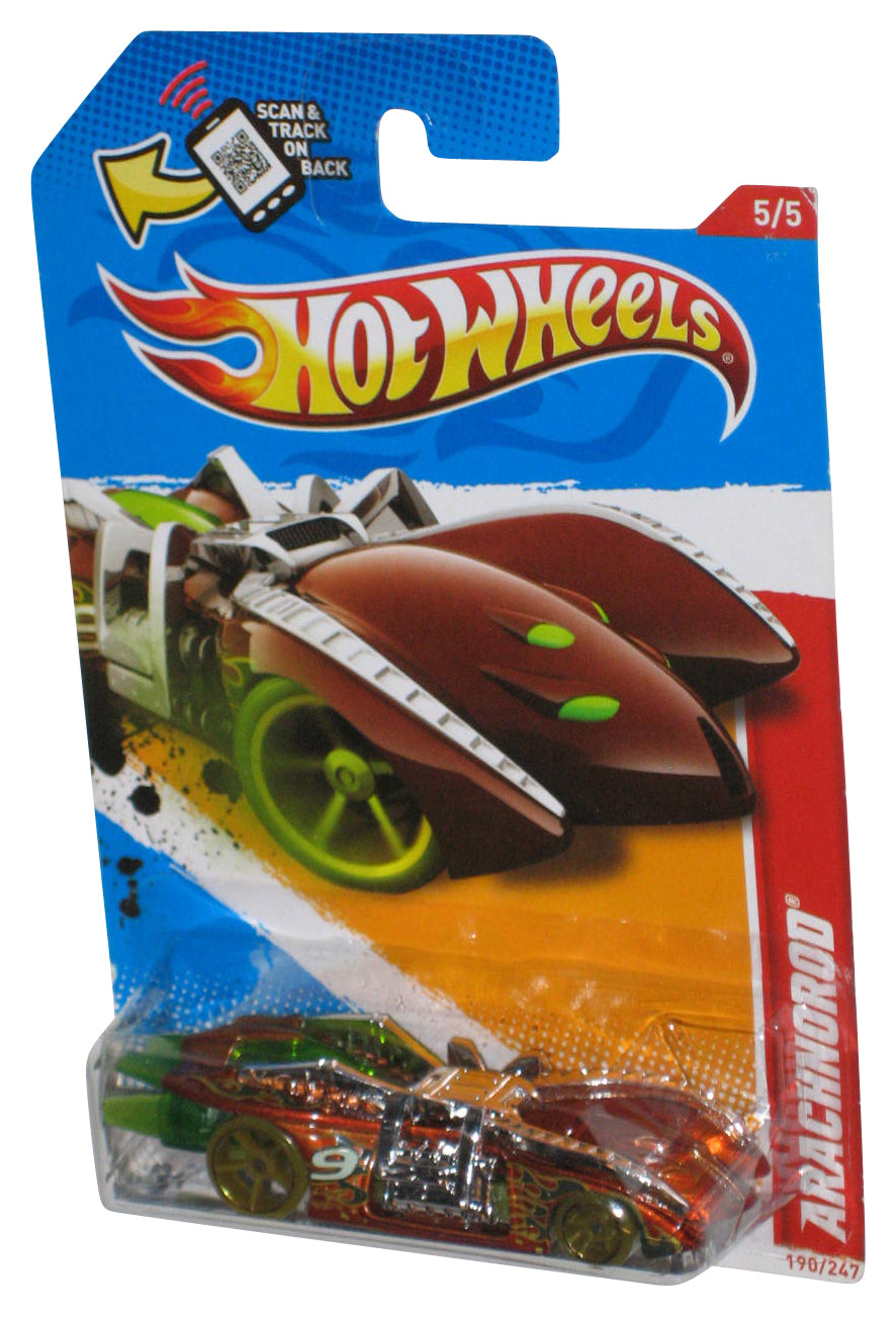 Hot Wheels Thrill Racers Swamp Rally '12 Red Arachnorod Car 190/247