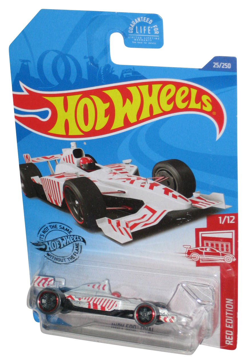 Hot Wheels Red Edition 1/12 (2017) White Indy 500 Oval Toy Car 25/250