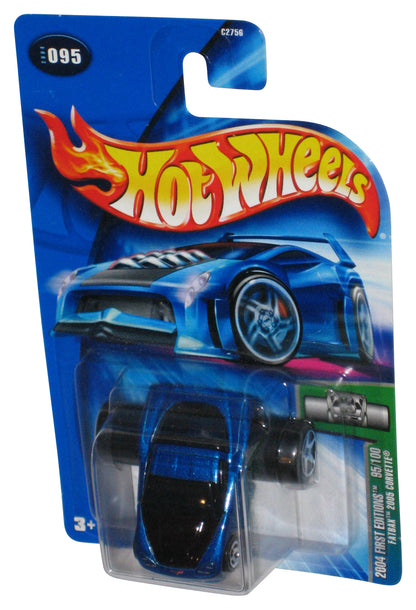 Hot Wheels 2004 First Editions 95/100 Fatbax Exhausted Dark Blue Toy Car #095
