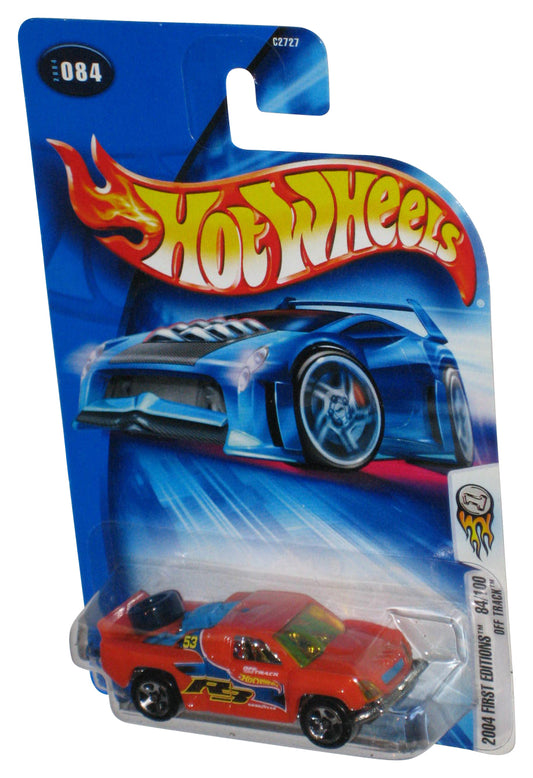 Hot Wheels 2004 First Editions Orange Off Track Toy Car 084/100