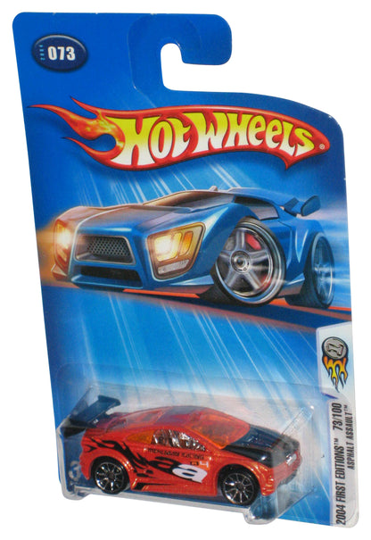 Hot Wheels 2004 First Editions Asphalt Assault Orange Toy Car 073/100