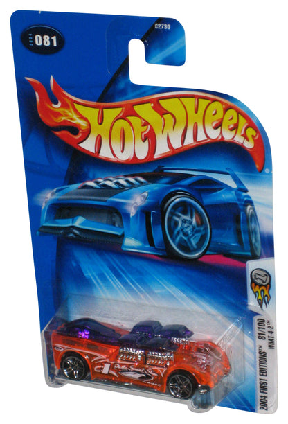 Hot Wheels 2004 First Editions What-4-2 Orange Toy Car #081