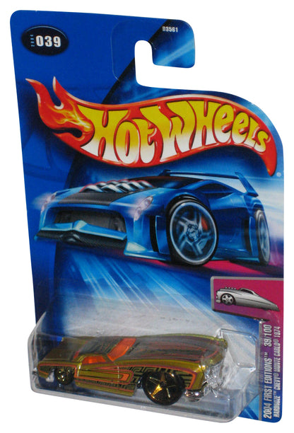 Hot Wheels 2004 First Editions Hardnoze Chevy Gold 1974 Monte Carlo Car #039