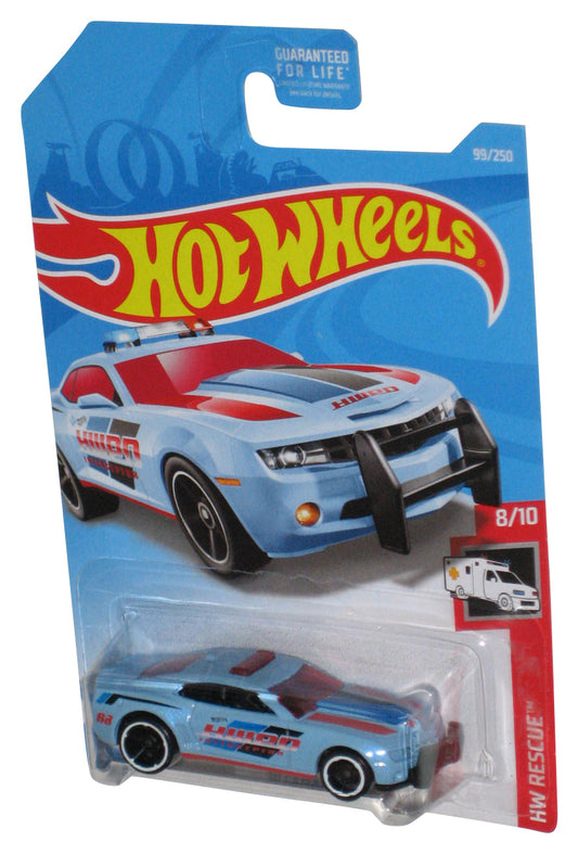 Hot Wheels HW Rescue 8/10 (2017) Blue '10 Camaro SS Car 99/250