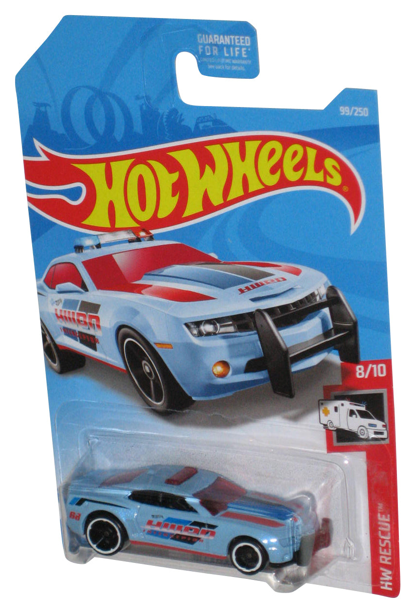 Hot Wheels HW Rescue 8/10 (2017) Blue '10 Camaro SS Car 99/250